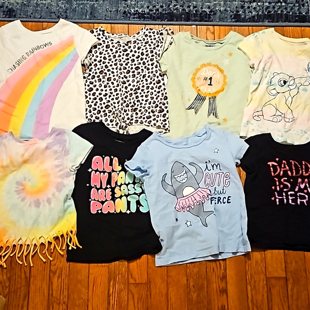 5T girls t-shirt lot